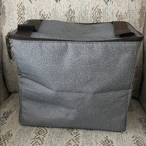 Stylish Gray Dotted Insulated Cooler